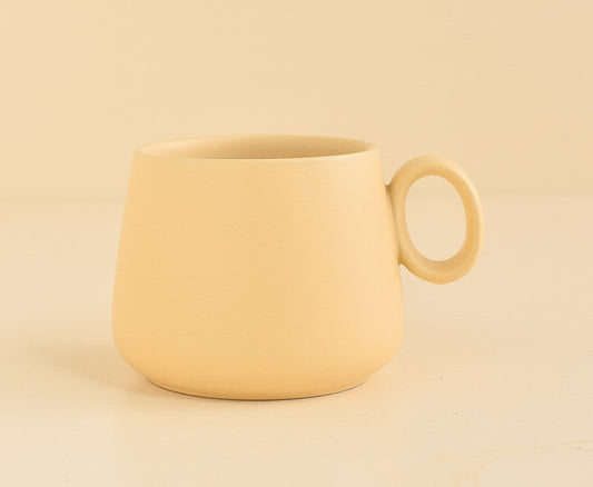 Nordic Creative Minimalist Coffee Mug – Elegant Ceramic Cup for Modern Living